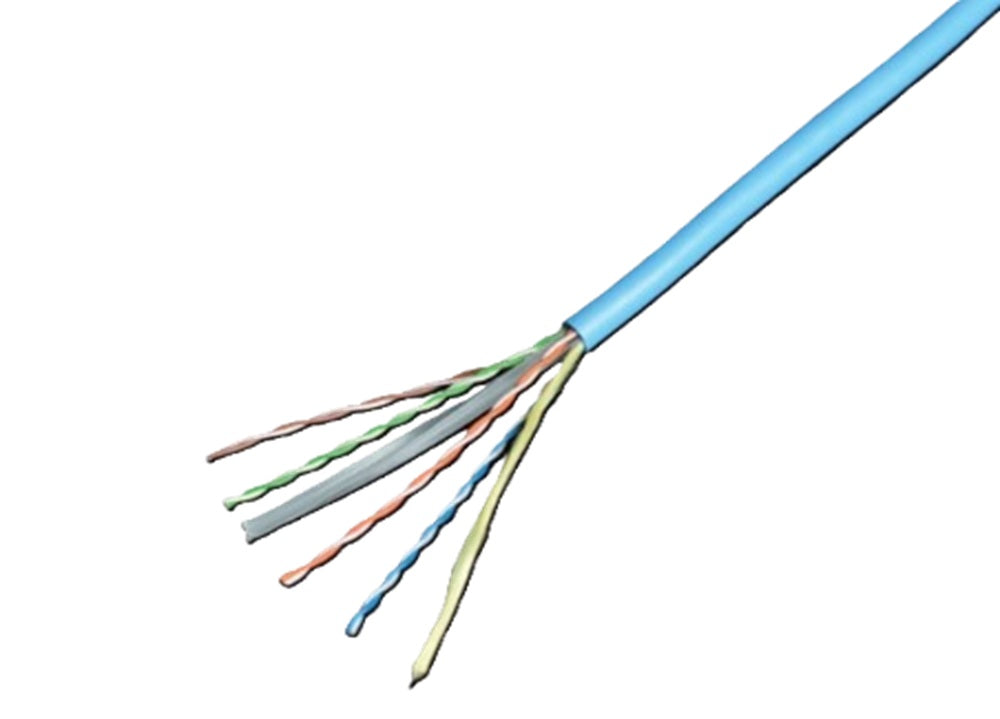 Cat5eLANケーブル 水色 300m 0.3-4P SP5E-SB