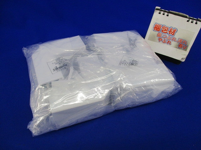 エムケーダクト付属品 内外マガリ2号(4個入)(ホワイト) MDK122
