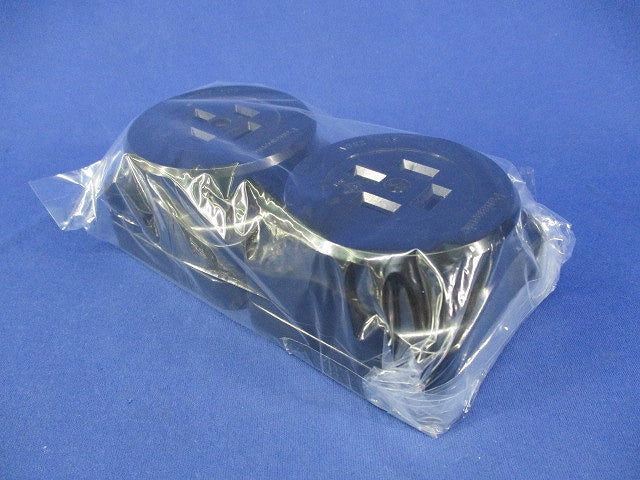 接地3P20A角型コンセント(2個入) WK1420