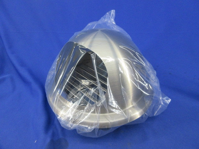 ステンレス製丸型フード付ガラリ 型番不明