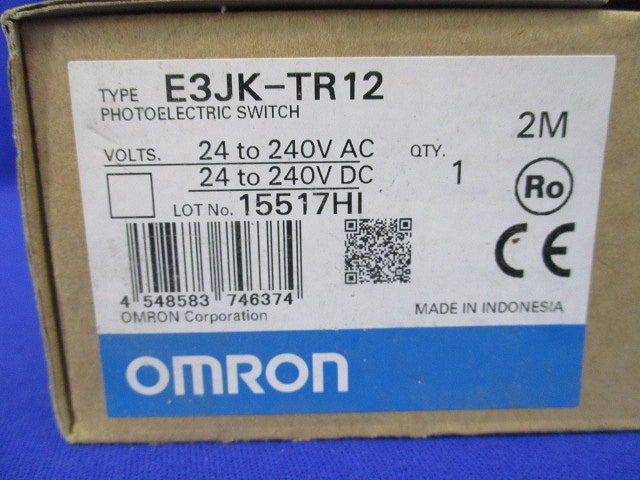 光電センサ(1組入) E3JK-TR12
