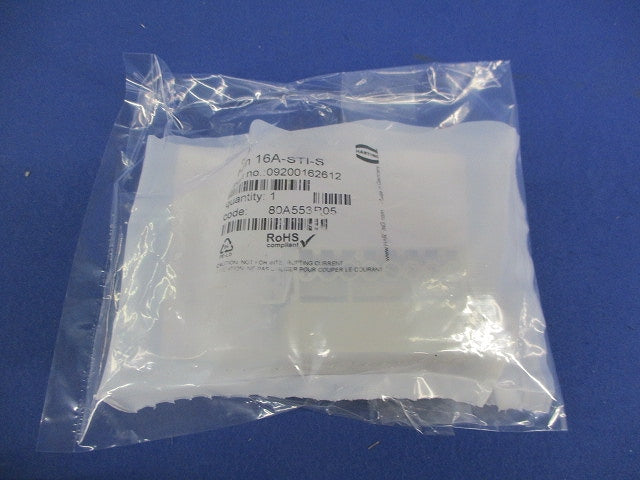 角形コネクタ用インサート Han 16A-STI-S