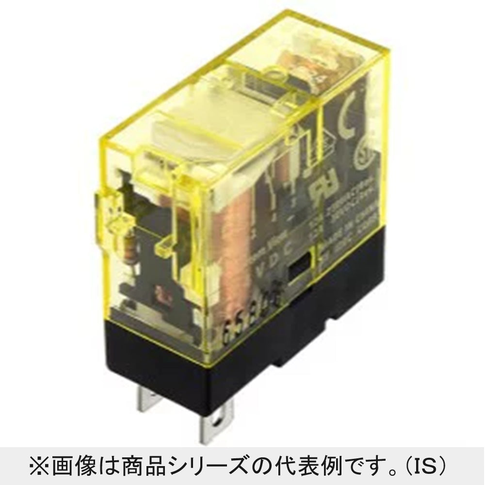 スリムパワーリレー 順極性ダイオード付 RJ2S-CD-D12DC12V
