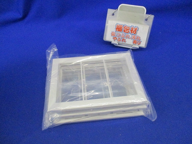 スイッチプレート3連用(5枚入)ピュアホワイト QWP-3