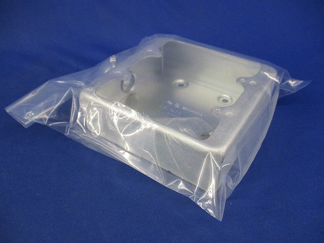 ねじなし露出スイッチボックス2コ用1方出 DS72191K