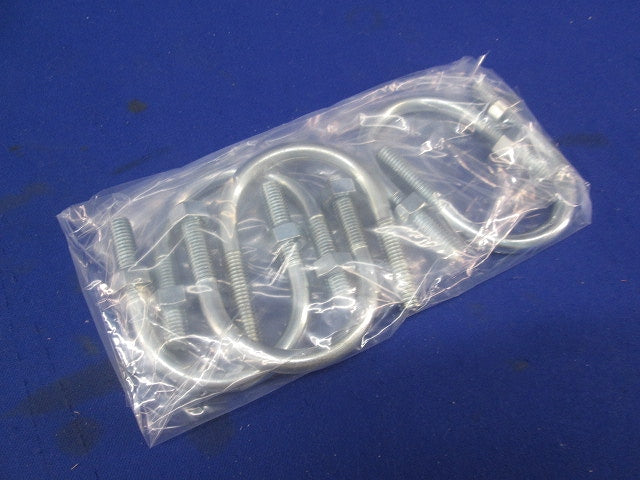 U字ボルトM8(ネジ30mm)6個入(内4個ナット付き・2個ナット不足) M8