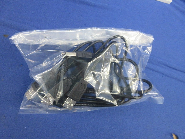 USBケーブル・USB2-0Aオス-マイクロBオス・長さ0.3m(6個入) 型番不明