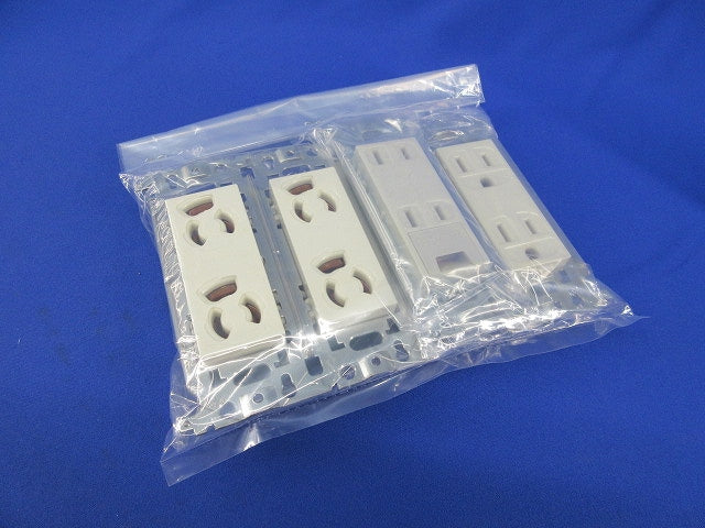 埋込ダブルコンセントセット(混在4個入) WN1162他