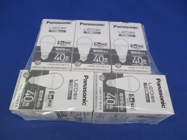 LED電球(電球色)E26(5個入) LDA4L-H/E/W/2