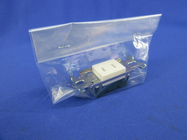 埋込コンセント(取付枠付)(マットセラミックホワイト) WN1001MCW