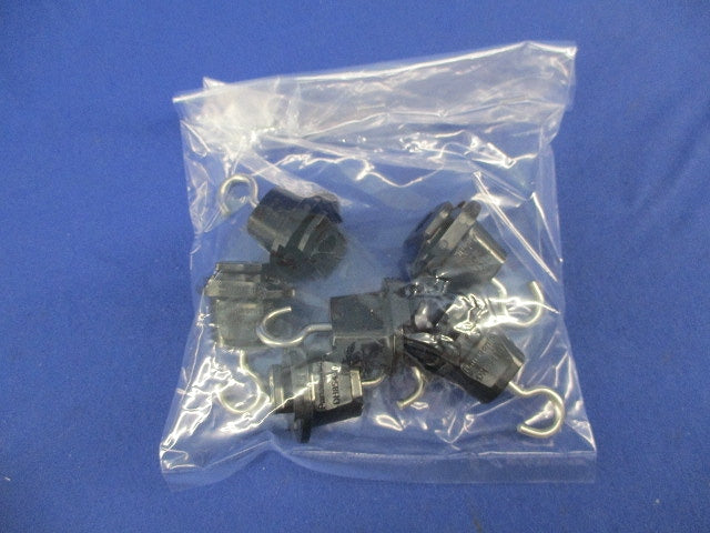 配線ダクト用吊りフック(6個入)(黒) DH8543B