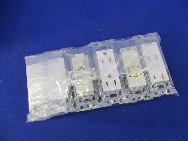 埋込コンセントセット(混在6個入)(ニューホワイト) NDG2182他