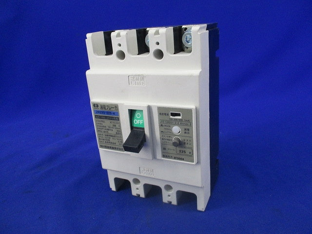 漏電ブレーカ3P3E225A ZR223-225-K