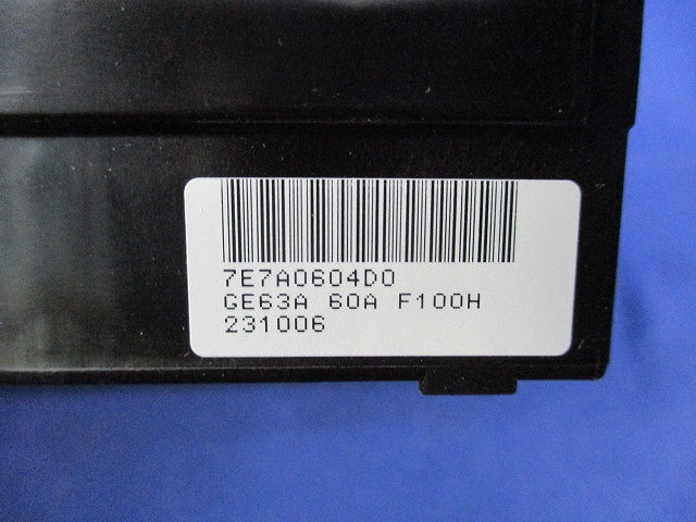 漏電ブレーカ3P3E60A GE63A