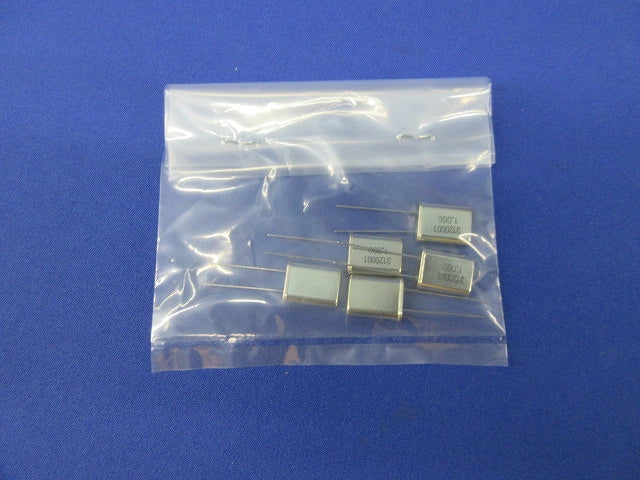 Quarts Crystal Unit 5個入 HC-49/U 1.0MHz