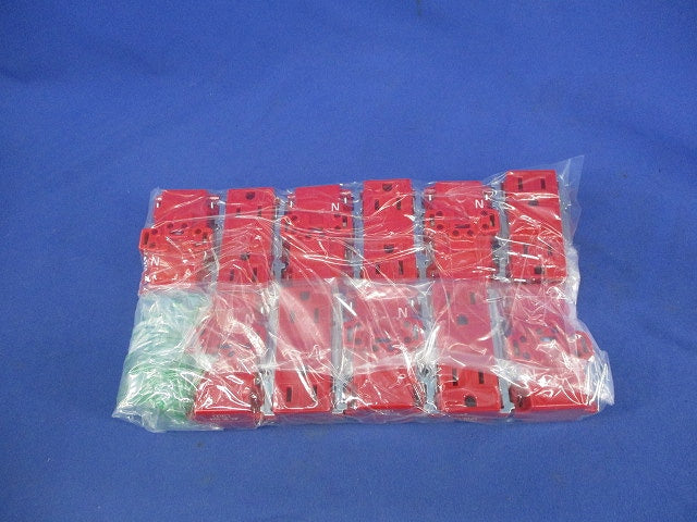 埋込接地ダブルコンセント(11個入) JEC-BN-55GK