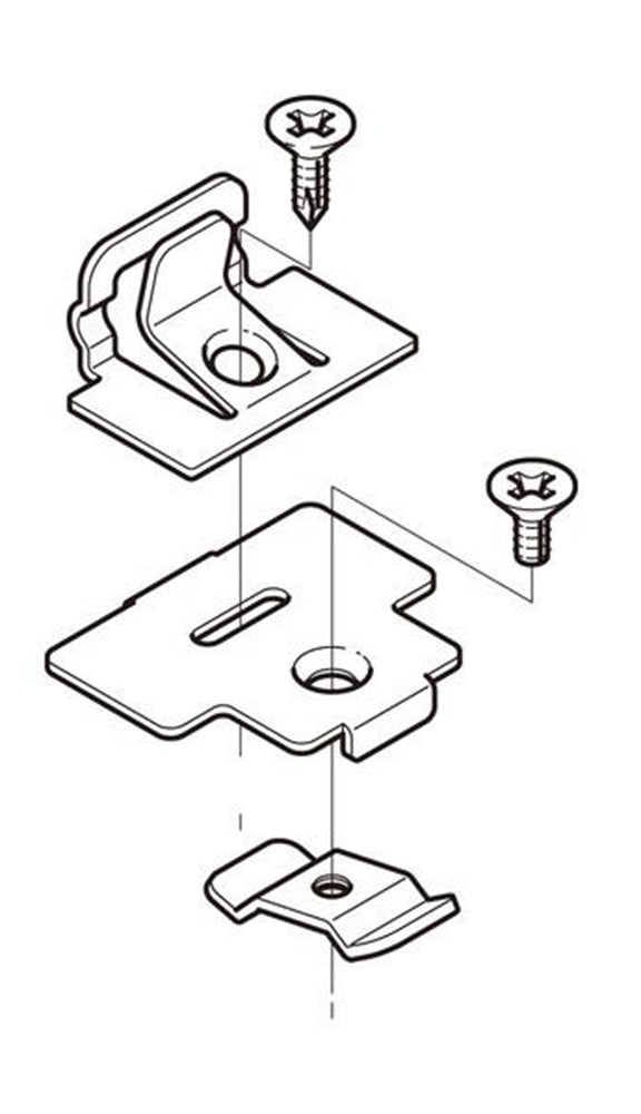 セパレーター支持金具 10個入 Z-SNQRDF4KN-10