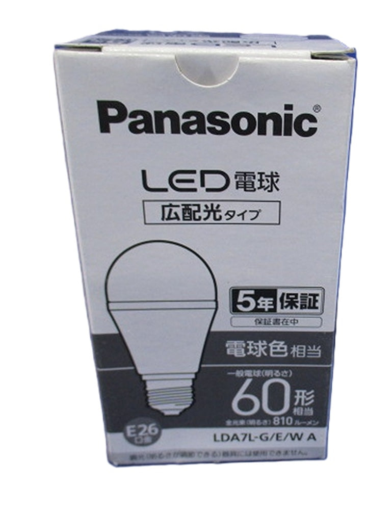 LED電球 2700K 電球色 E26口金 LDA7L-G/E/W