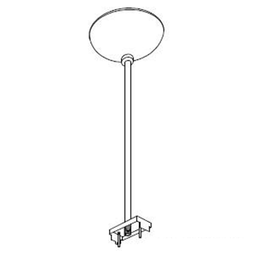 誘導灯用吊具 直付形専用 長さ520mm C148P