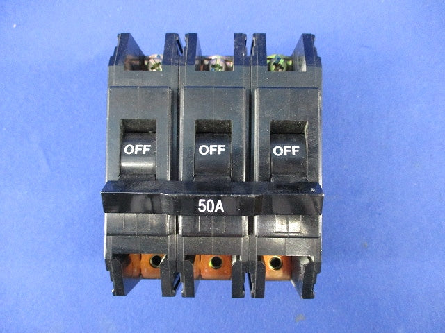 サーキットブレーカ3P50A(ジャンク品)National N-BAK50 BBK3-50