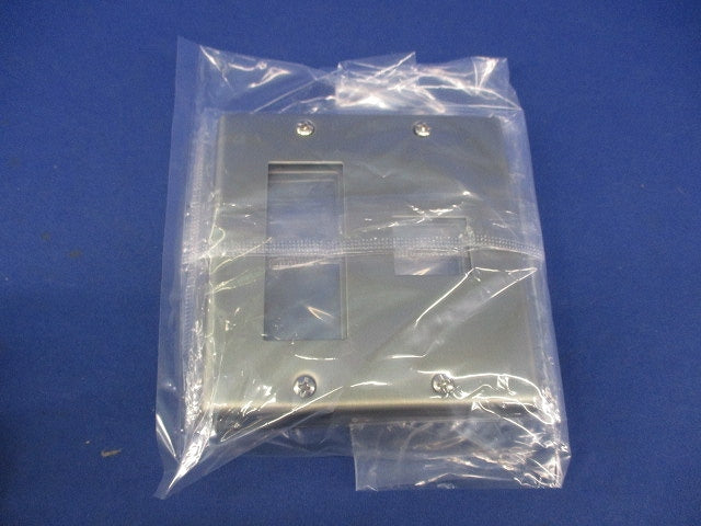 新金属プレート4コ用(3個入) WN7574