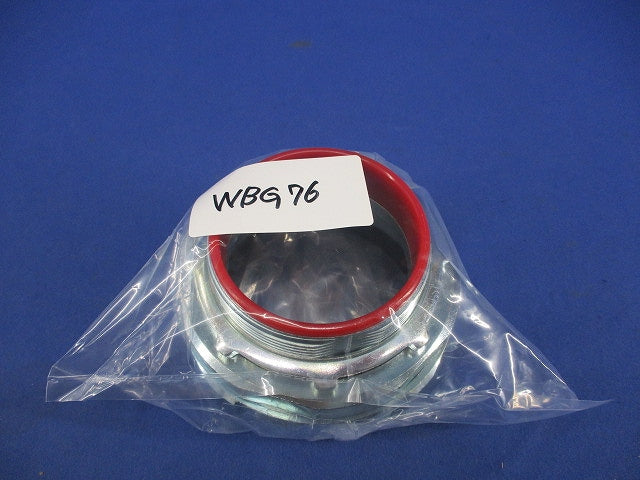 防水プリカ用コネクタ(ノックアウト接続用) WBG76