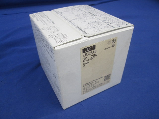 漏電遮断器3P20A EW32AAG