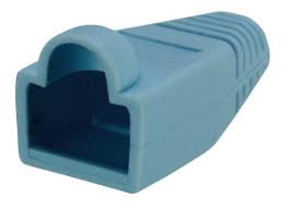 モジュラープラグカバー ライトブルー 30個入 MJC-8LB-30
