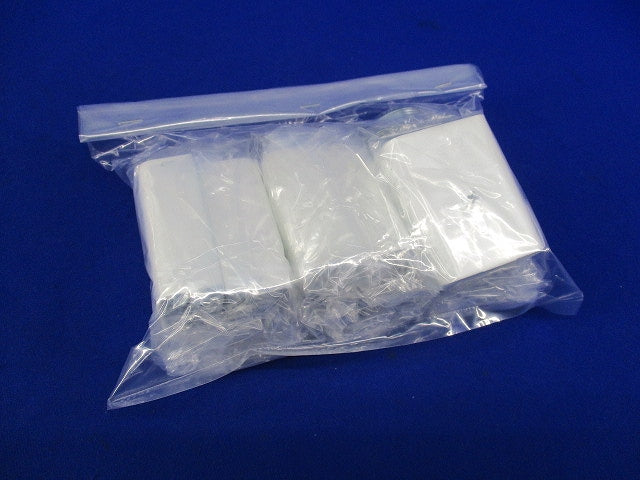 B型メタルモール付属品セット(混在6個入)(ホワイト) M251他