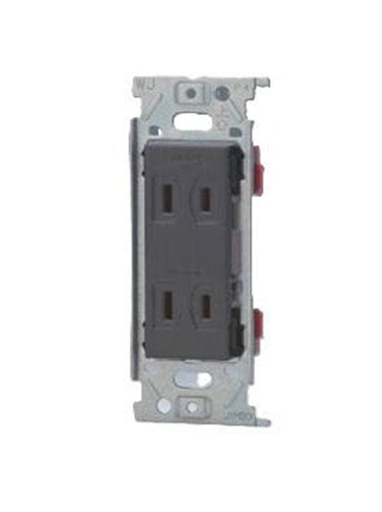 埋込ダブルコンセント ソフトブラック JEC-BN-55-SB