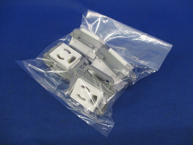 埋込抜止接地シングルコンセント(4個入) JEC-BN-9G