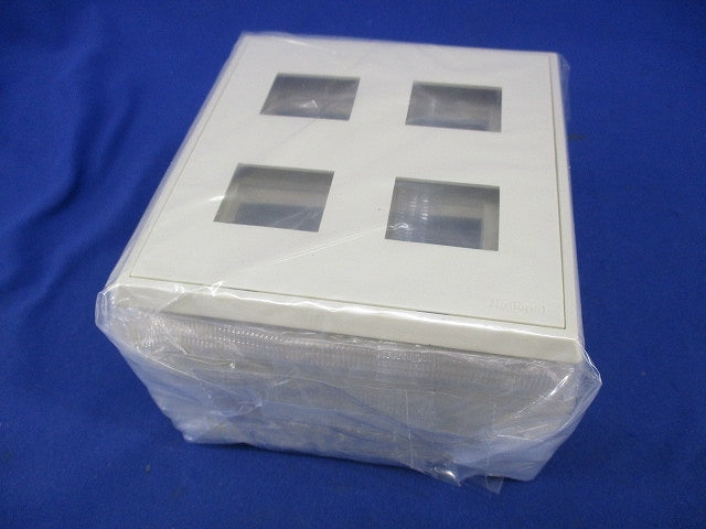 BLプレート4コ用(12個入)(ミルキーホワイト)National WN7104