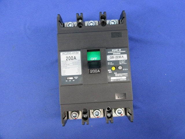 漏電遮断器3P3E200A GB-223EA