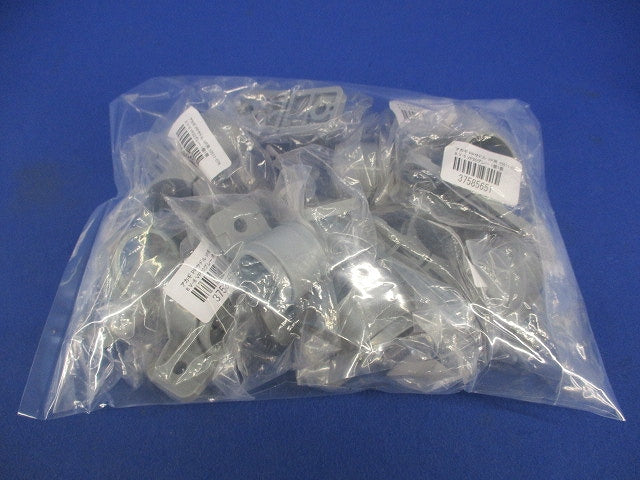 PPサドル(VP管用)(13個入)(グレー) VP20