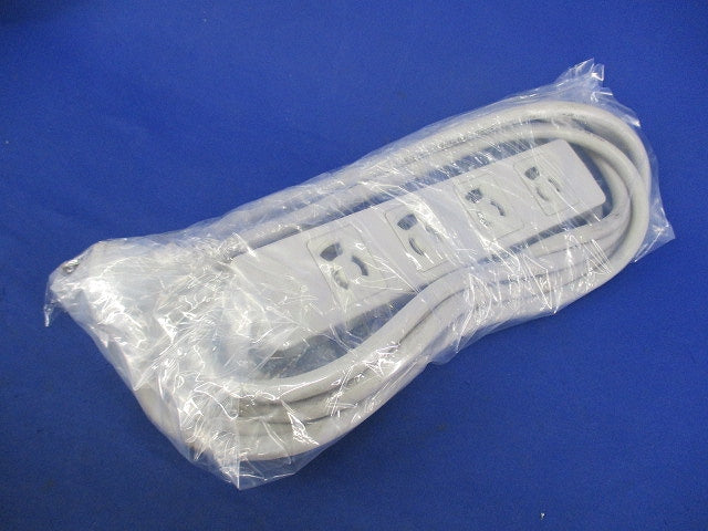 OAタップ接地15A抜け止め形4コ口(3m) WCH2434
