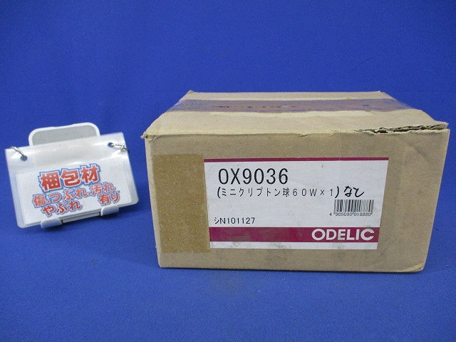 屋外用 白熱灯軒下ダウンライトφ100(電球無) OX9036