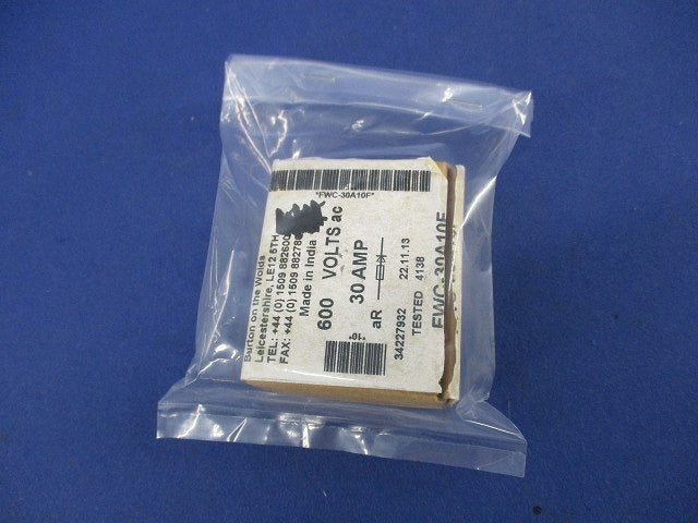 超高速駆動 シリンダー形ヒューズ 30A(6個入) FWC-30A10F