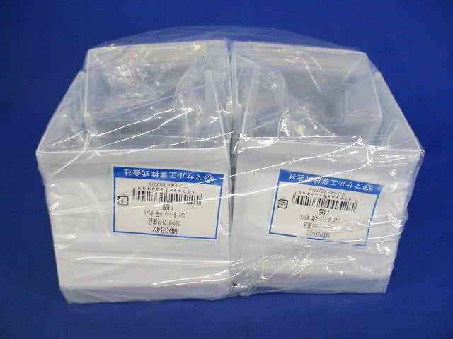 エムケーダクト付属品コンビネーション4号(4個入)(ホワイト) MDCB42