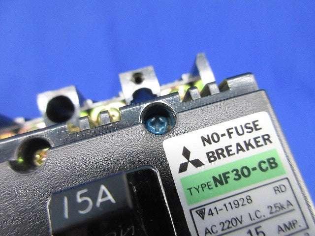 ノーヒューズブレーカ3P15A NF30-CB