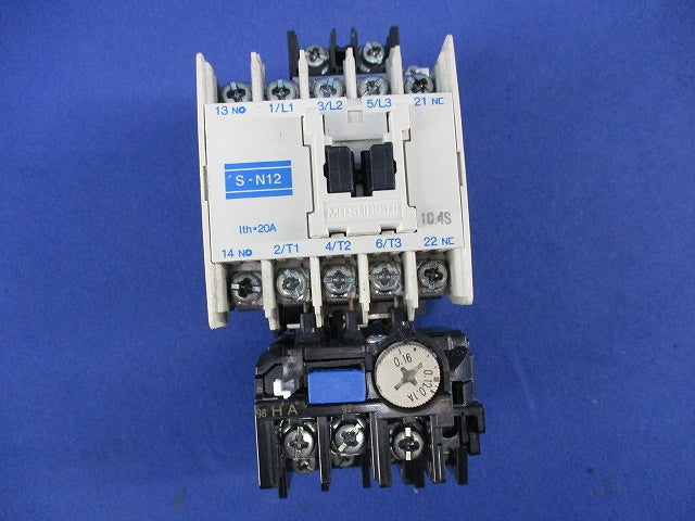開放形電磁開閉器100V S-N12+TH-N12