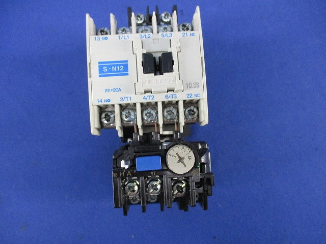 開放形電磁開閉器100V S-N12+TH-N12