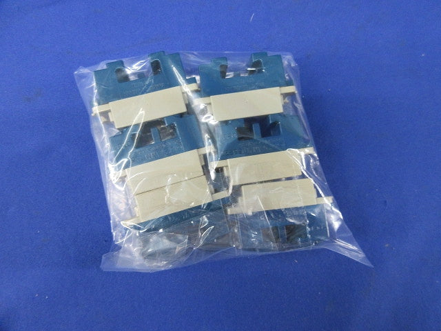 埋込テレホンモジュラジャック(6個入)(キズ・汚れ有)利休色 WNT15629G
