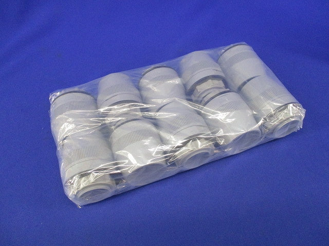 コネクタ ミラフレキMF用 防水型(10個入)グレー FPK-28F