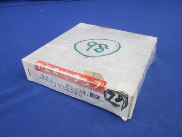 パイロットランプ 表示灯用 電球 中パネル球 28VE12(98個入) 28V