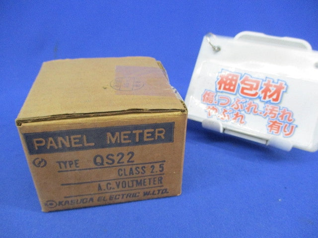 盤組込用アナログメーター 300V QS-22