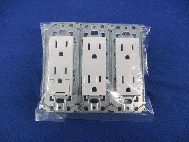 埋込コンセントセット(混在3個入)(未使用品) WTL11323W他