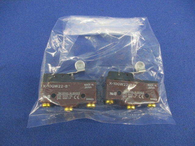 ベーシックスイッチ(2個入) X-10GW22-B