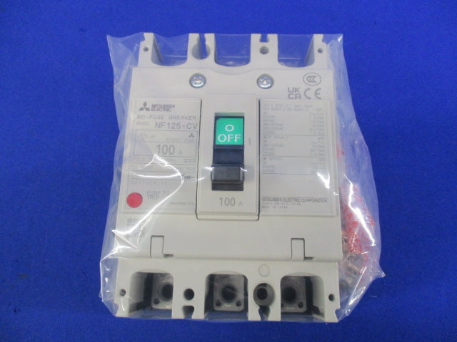 ノーヒューズ遮断器3P100A NF125-CV