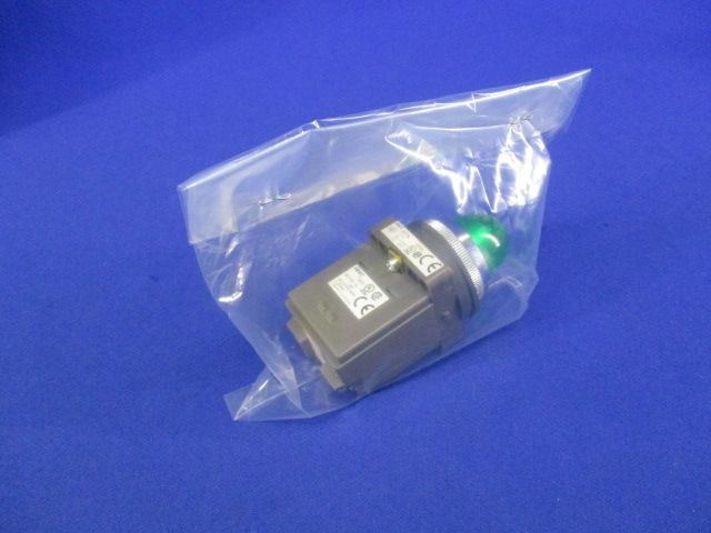 パイロットライト 表示灯 制御盤用 30φ 緑色 丸形 APN128G