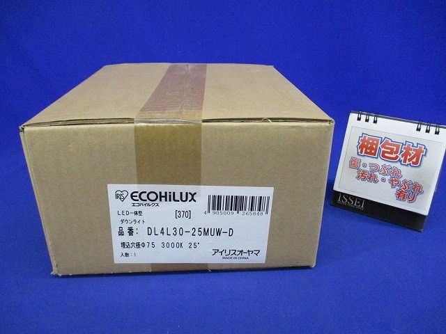LEDダウンライト 電球色 電源別置 調光器別売φ75 DL4L30-25MUW-D